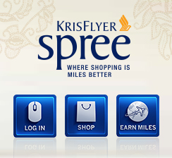 KrisFlyer Spree right promo
