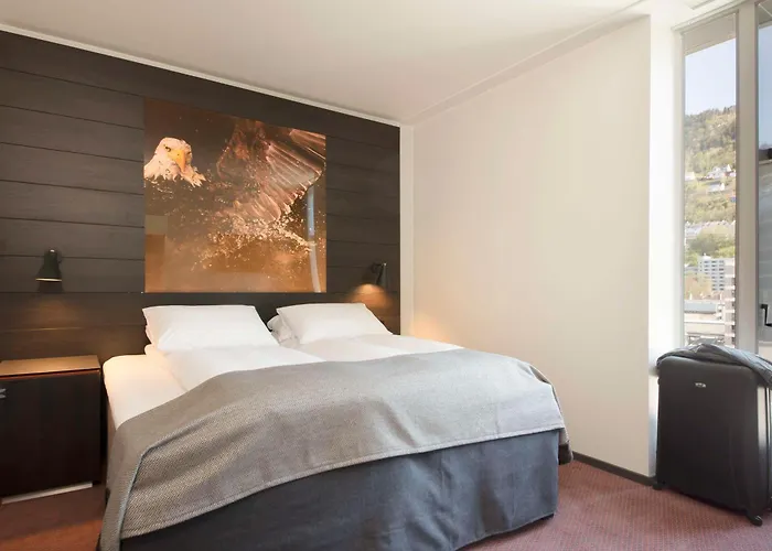 Beste rimelige hoteller i Bergen